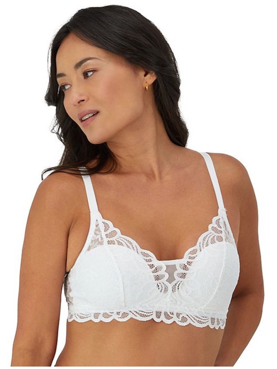 Bali Other - NWT Bali lace desire wireless white bra size 3XL